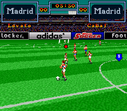 World Soccer 94 Road to Glory screenshot 2 for Super Nintendo